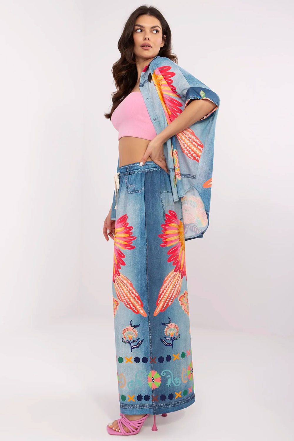  Pantaloni da donna model 210030 Italy Moda 