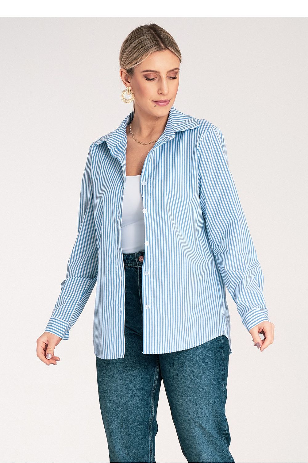  Camicia a manica lunga  model 214917 Figl 