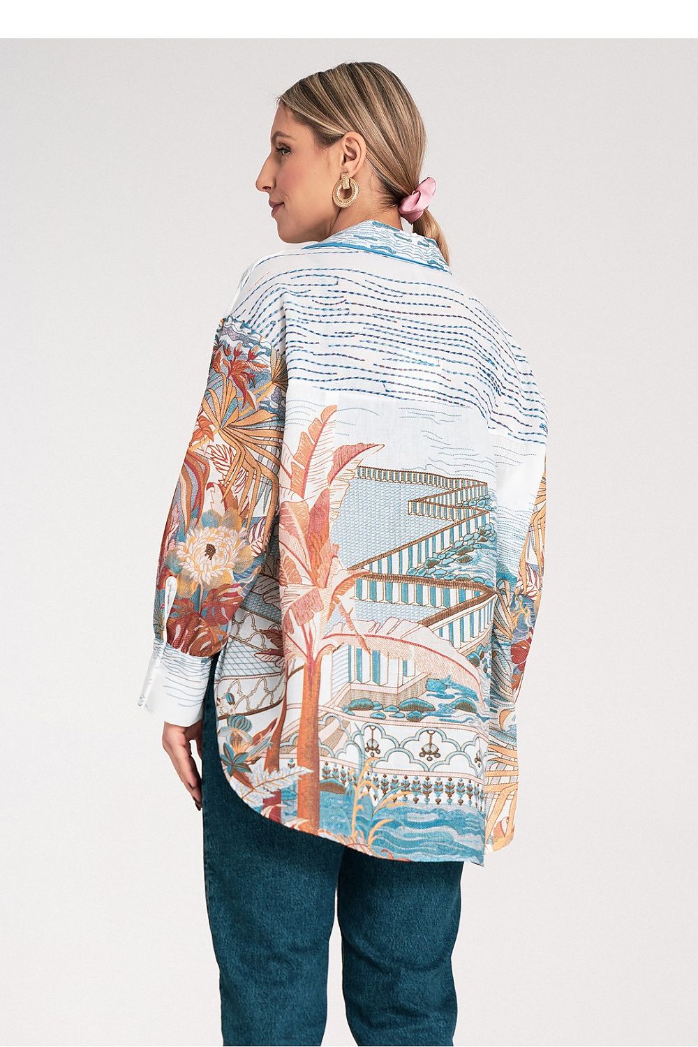  Camicia a manica lunga  model 214920 Figl 