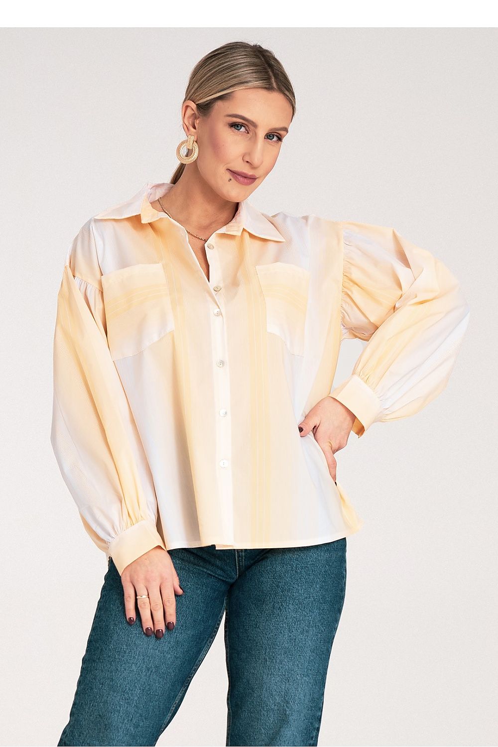  Camicia a manica lunga  model 214921 Figl 