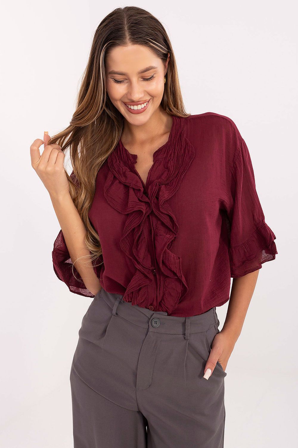  Camicia da donna model 215811 Italy Moda 