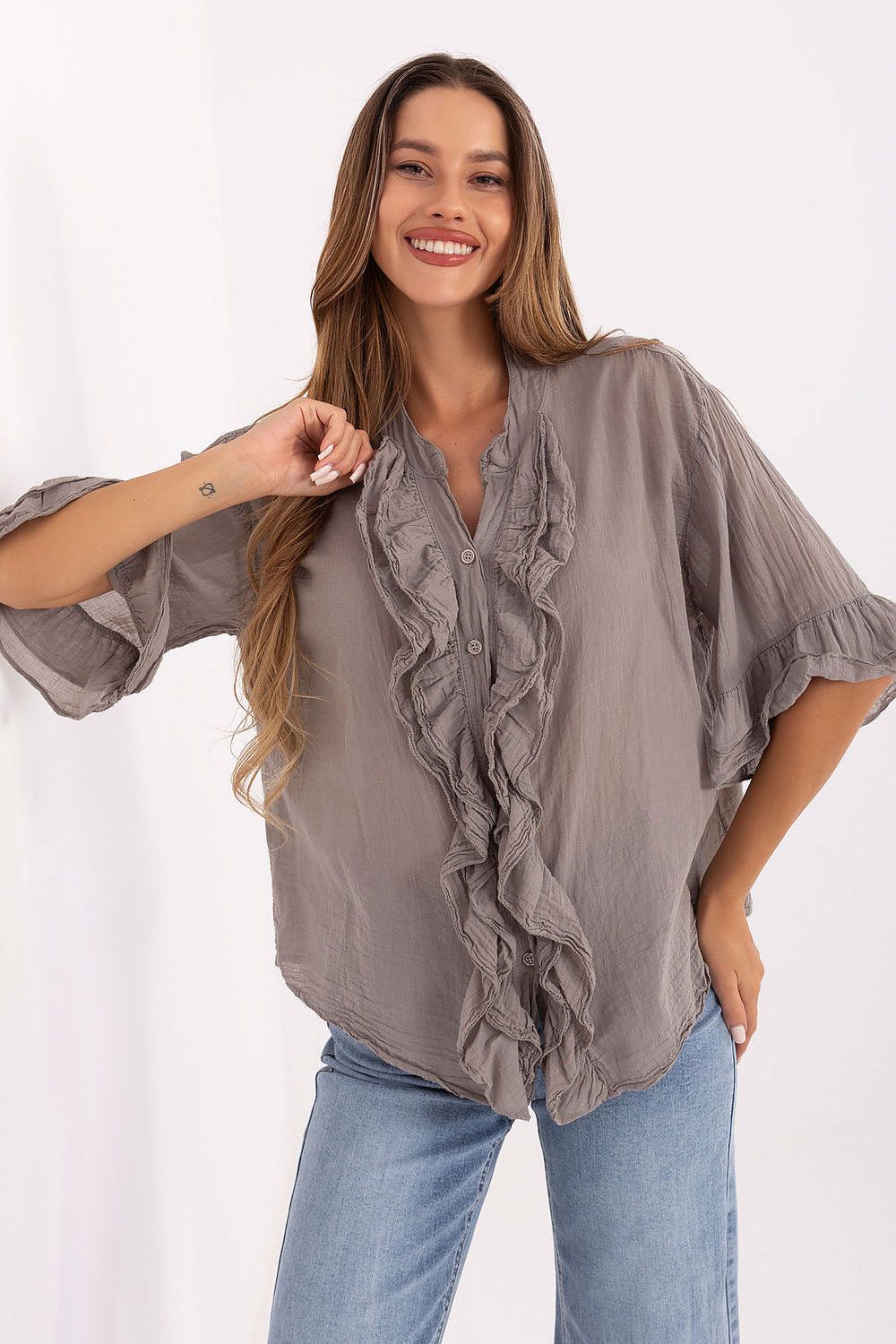  Camicia da donna model 215813 Italy Moda 