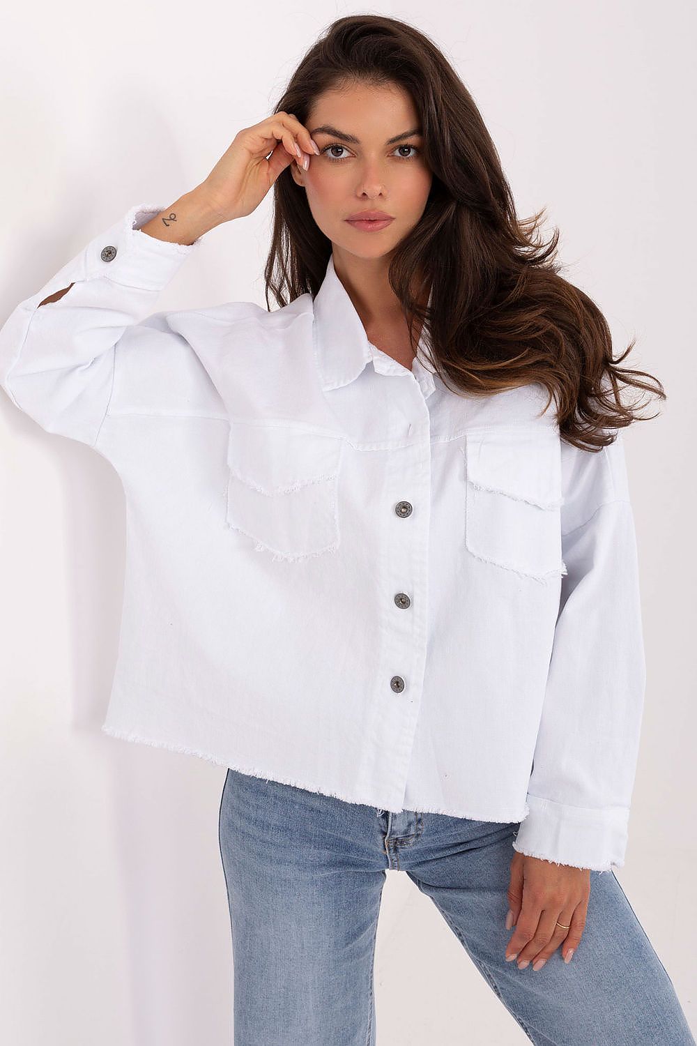  Camicia a manica lunga  model 216736 Rue Paris 