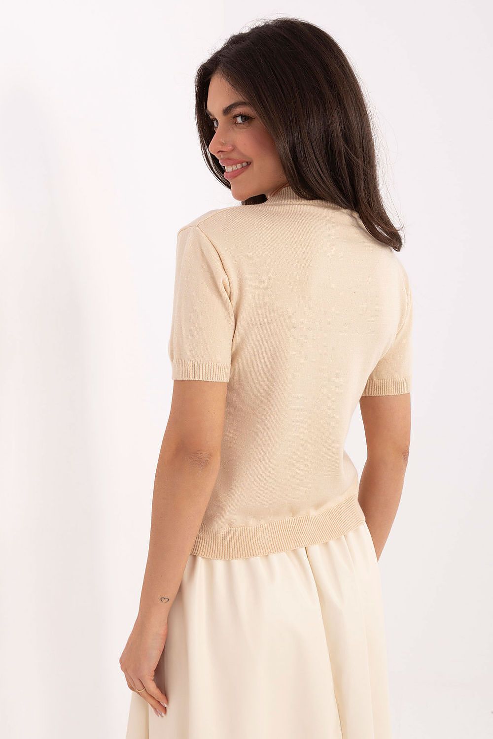  Maglione a manica corta model 219595 Factory Price 