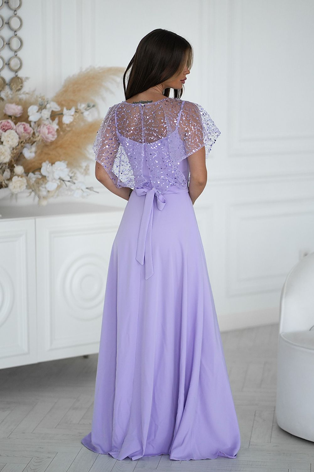  Vestito lungo model 219693 Bicotone 