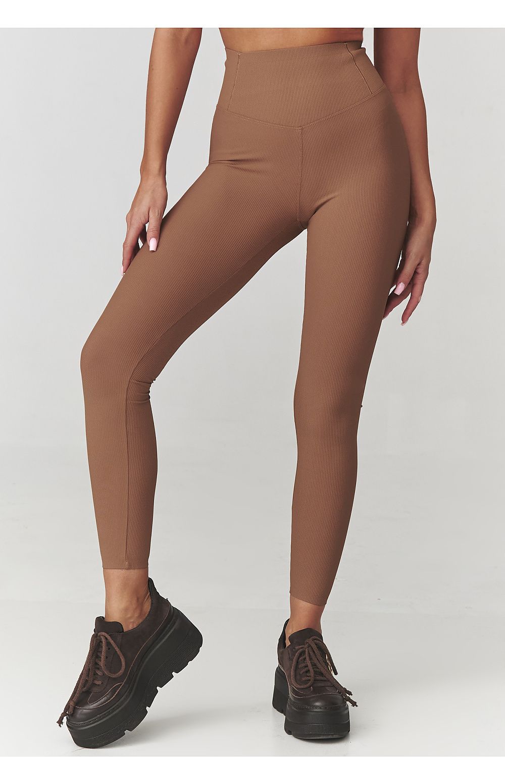  Leggins lughi model 220768 Makadamia 