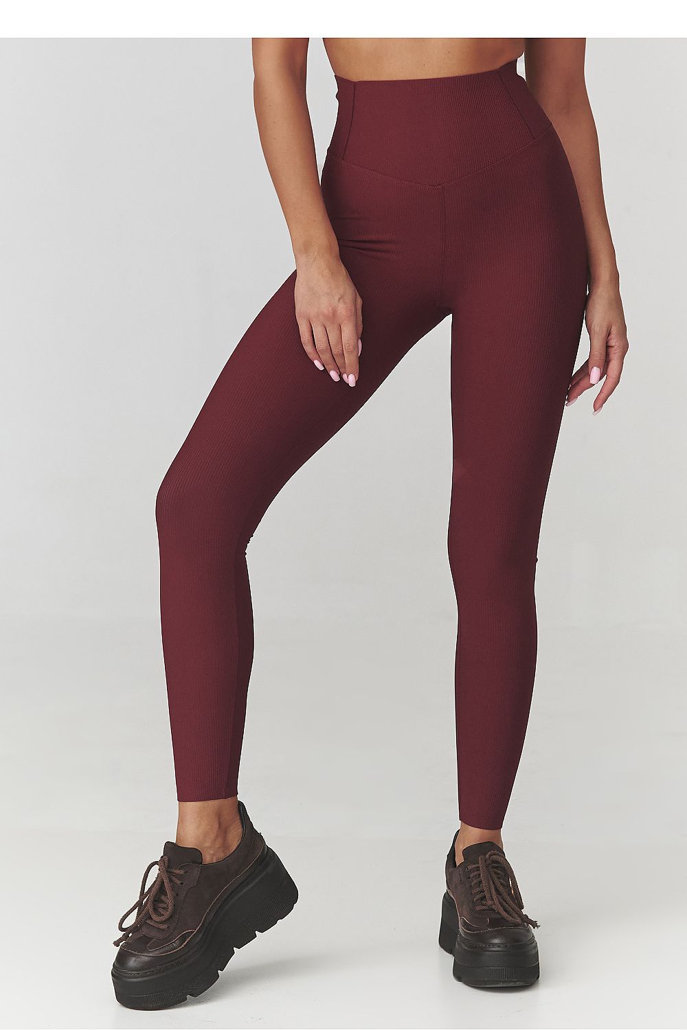  Leggins lughi model 220769 Makadamia 
