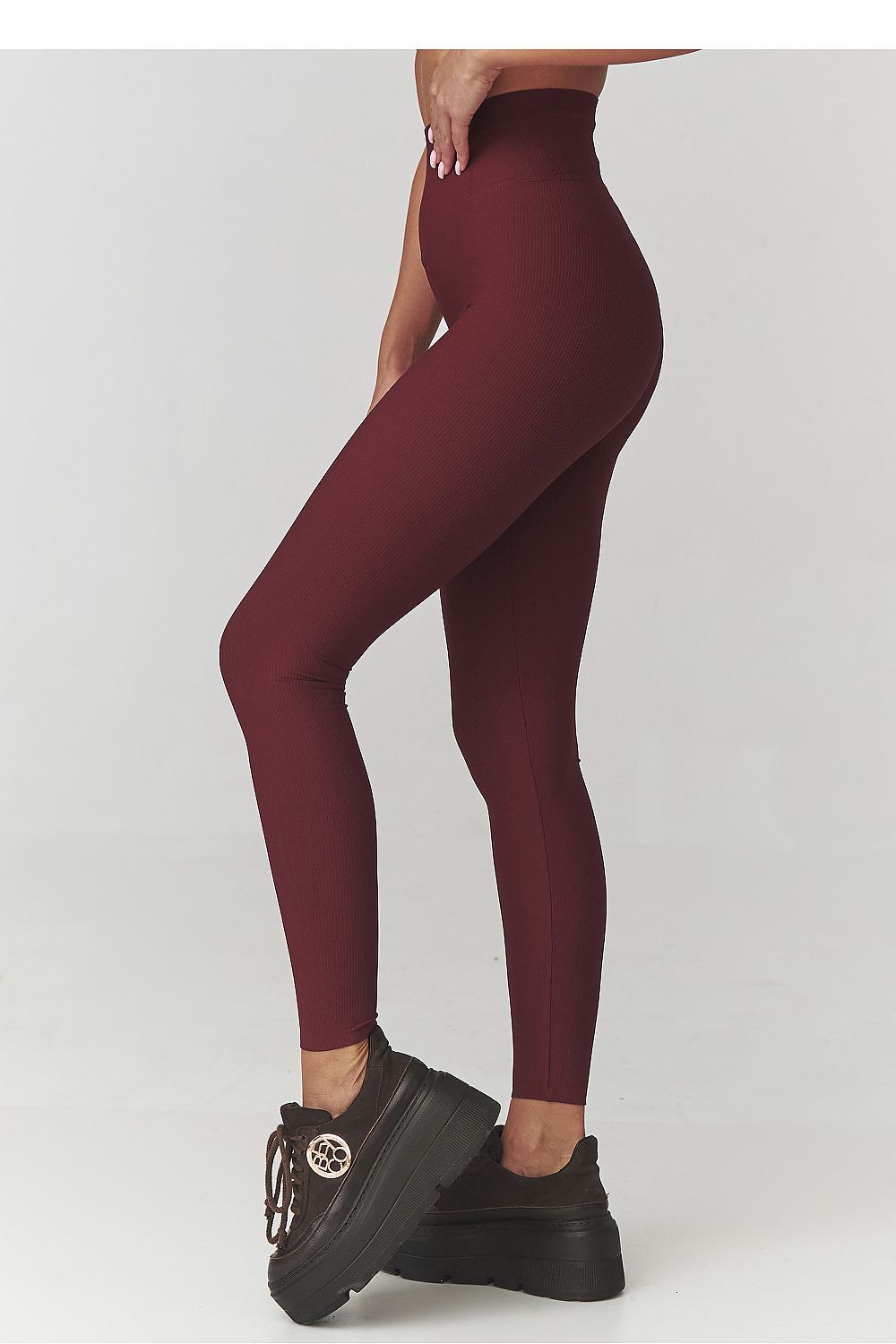  Leggins lughi model 220769 Makadamia 