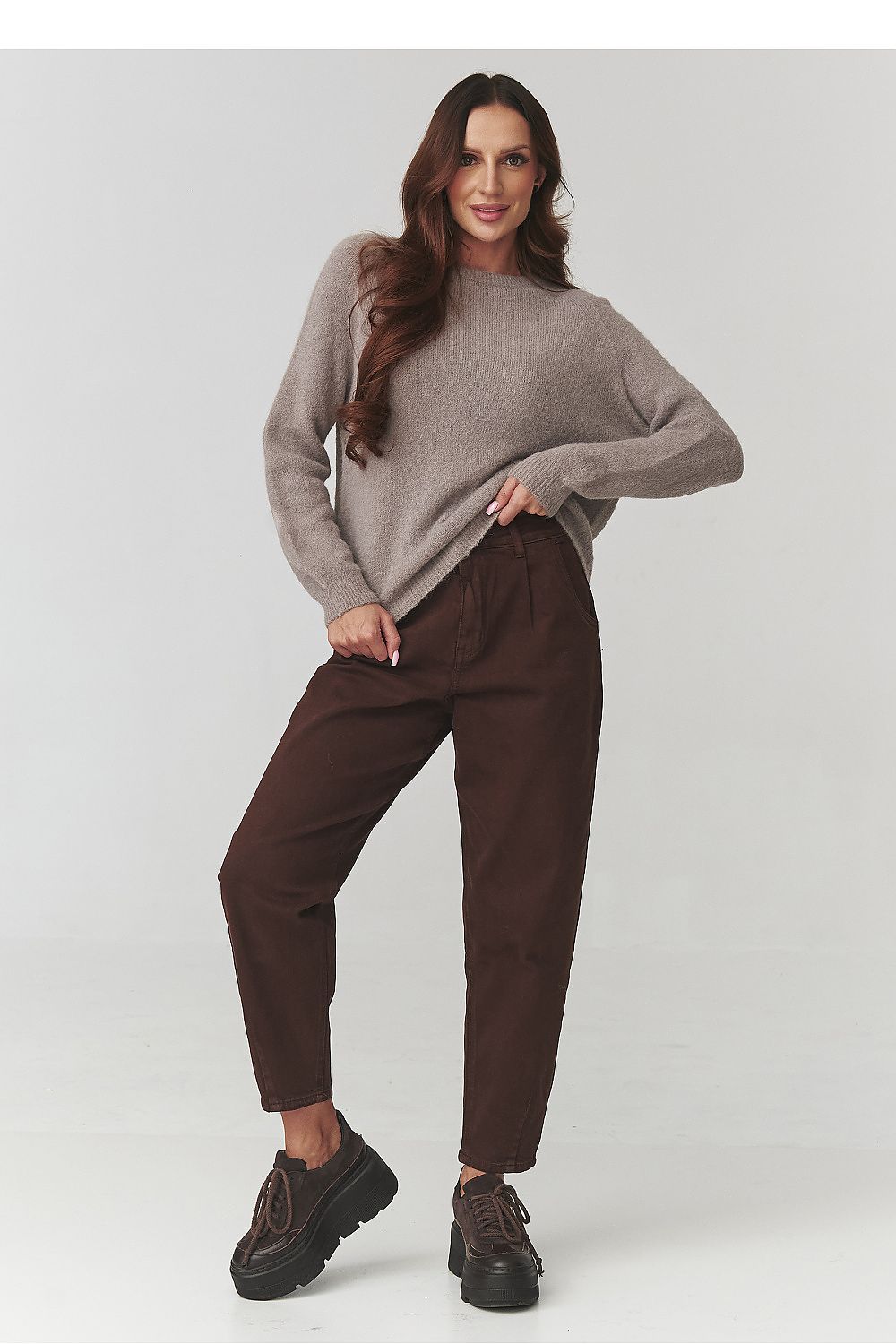  Maglione model 220789 Makadamia 