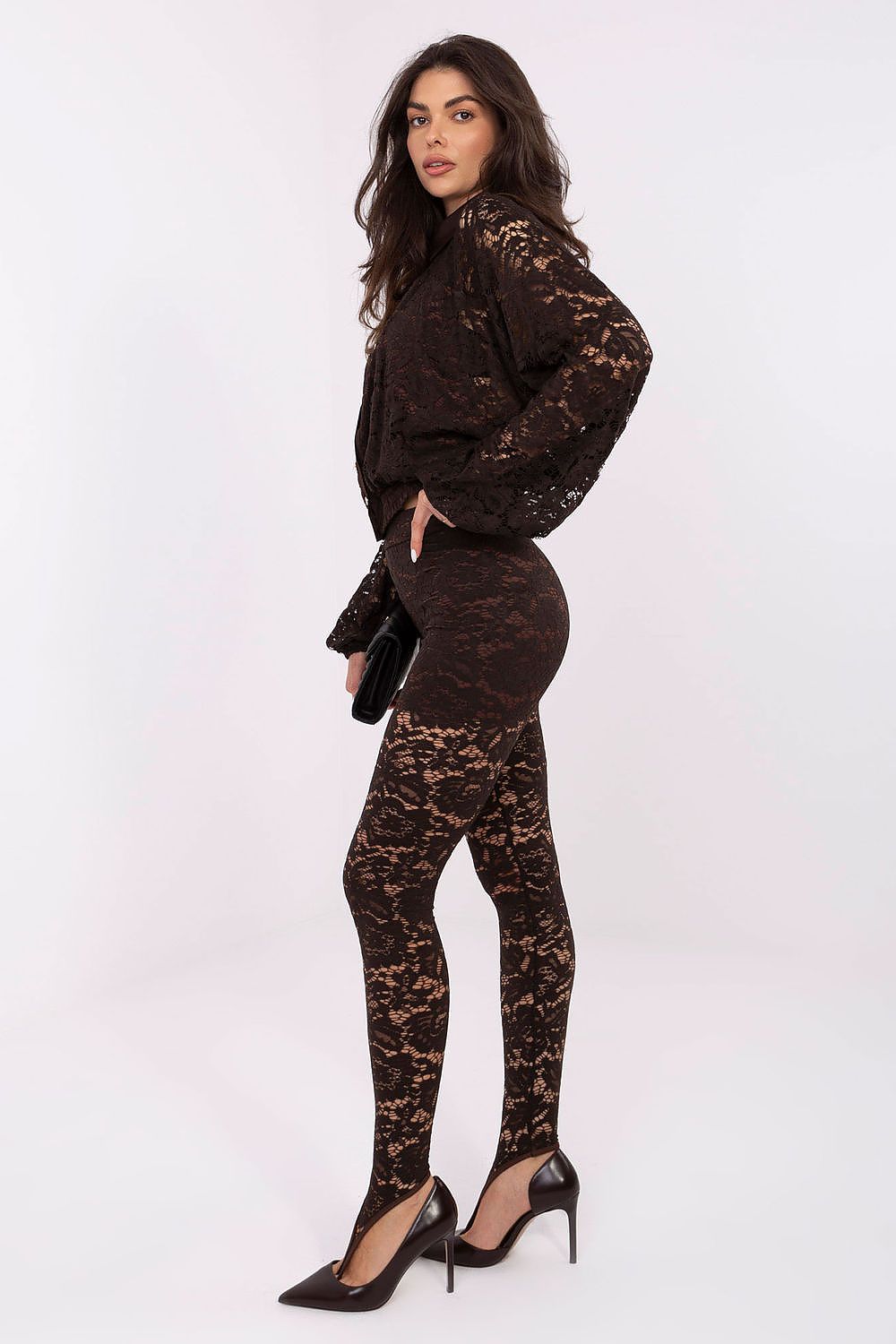  Leggins lughi model 221297 Italy Moda 