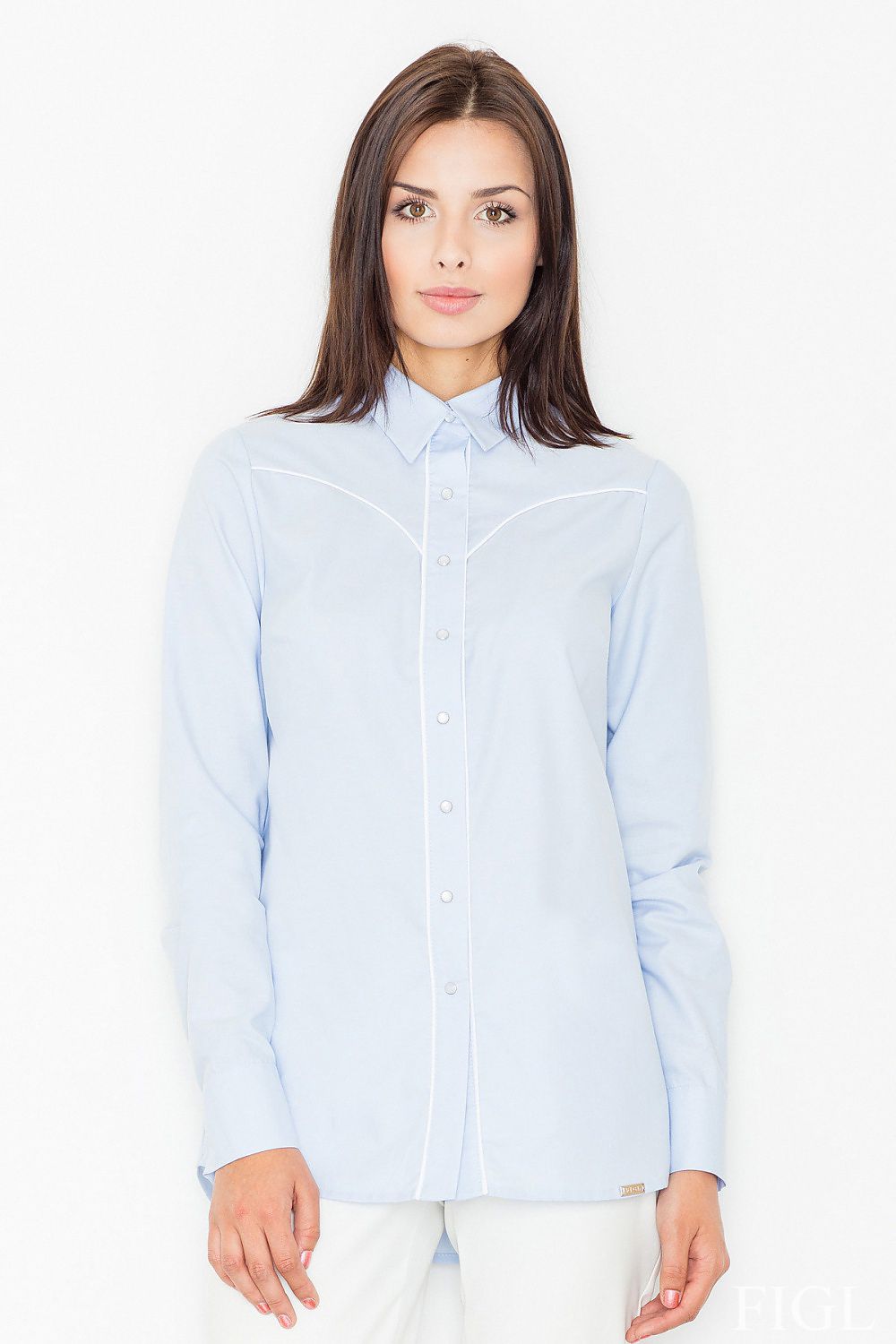  Camicia a manica lunga  model 61517 Figl 