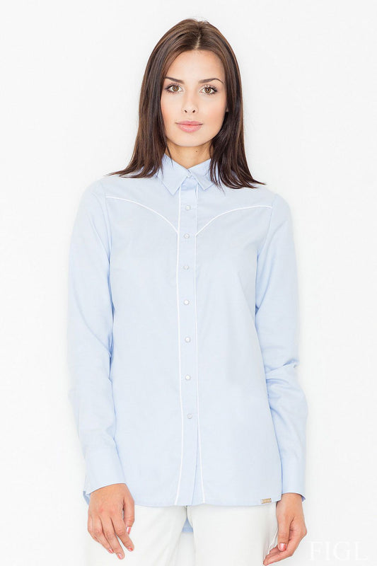  Camicia a manica lunga  model 61517 Figl 