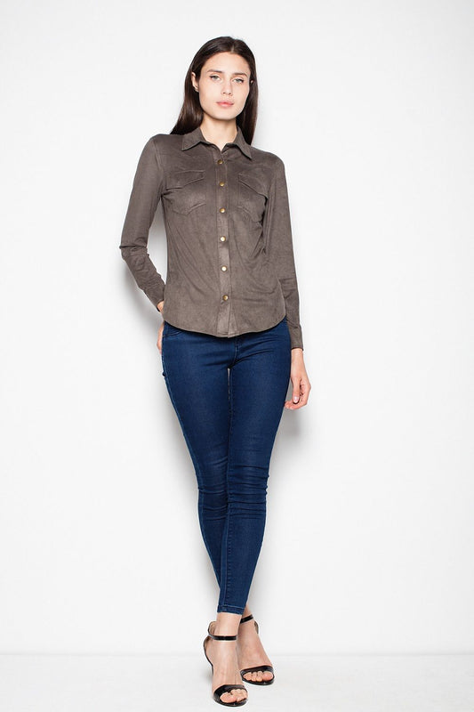  Camicia a manica lunga  model 77464 Venaton 