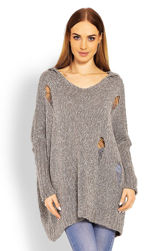  Maglione lungo model 114564 PeeKaBoo 