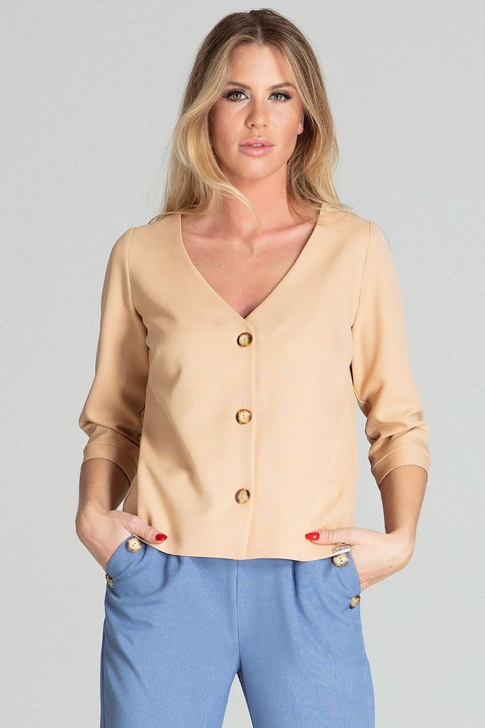  Camicia da donna model 141754 Figl 