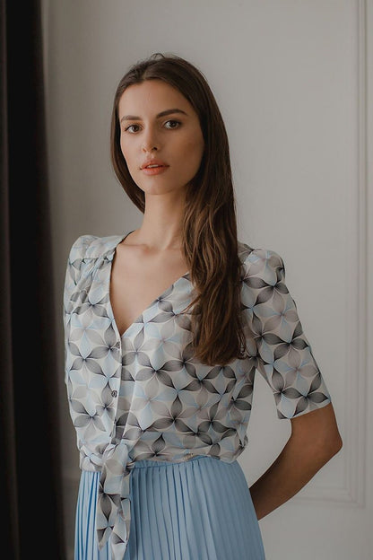  Camicia a manica corta model 143906 Lenitif 