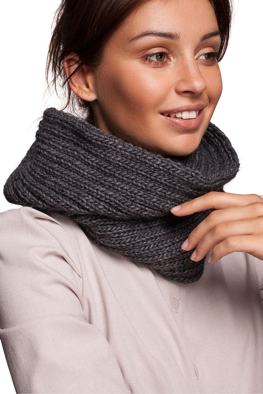  Sciarpa Infinity model 148892 BE Knit 