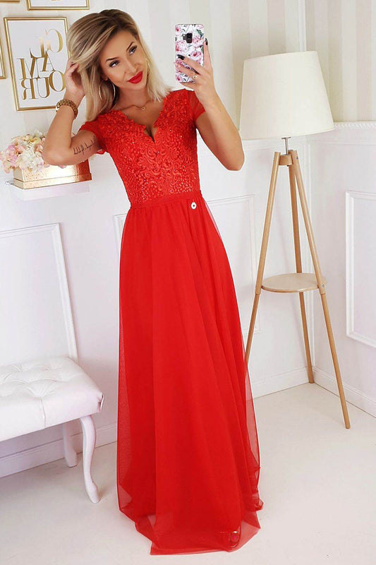 Vestito lungo model 151595 Bicotone - Modern Vogue