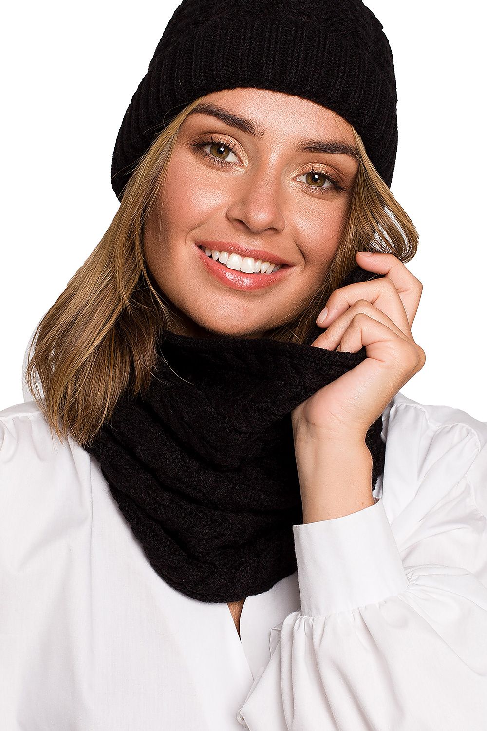  Sciarpa Infinity model 157564 BE Knit 