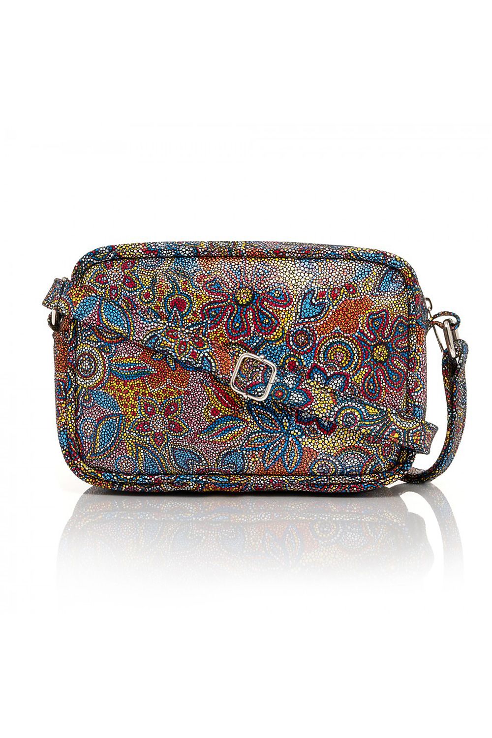  Borsa di pelle naturale model 173181 Galanter 