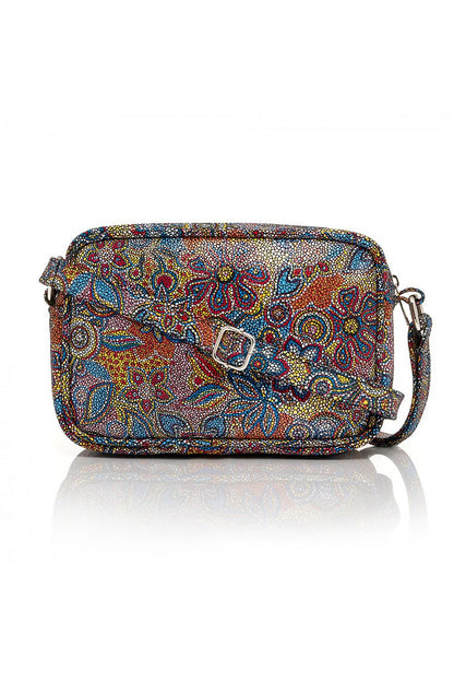  Borsa di pelle naturale model 173181 Galanter 