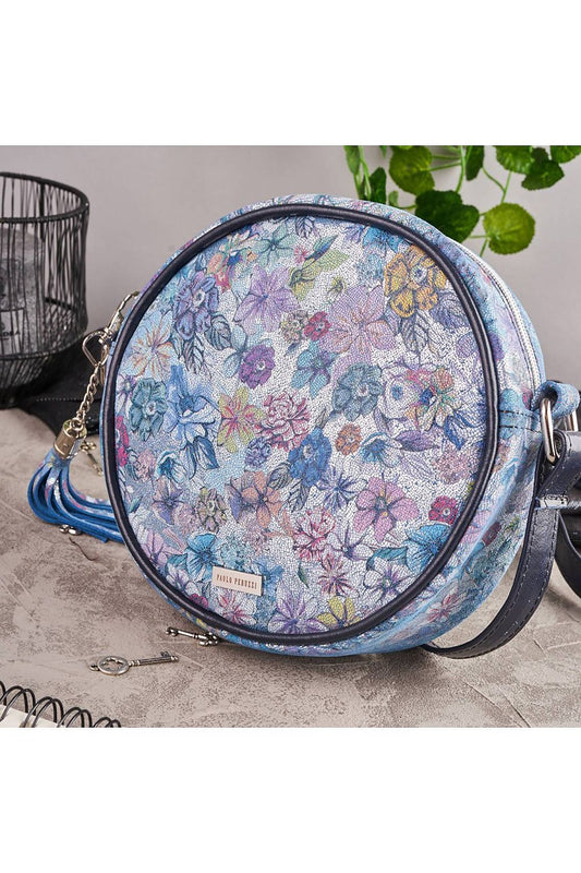  Borsa di pelle naturale model 173197 Galanter 