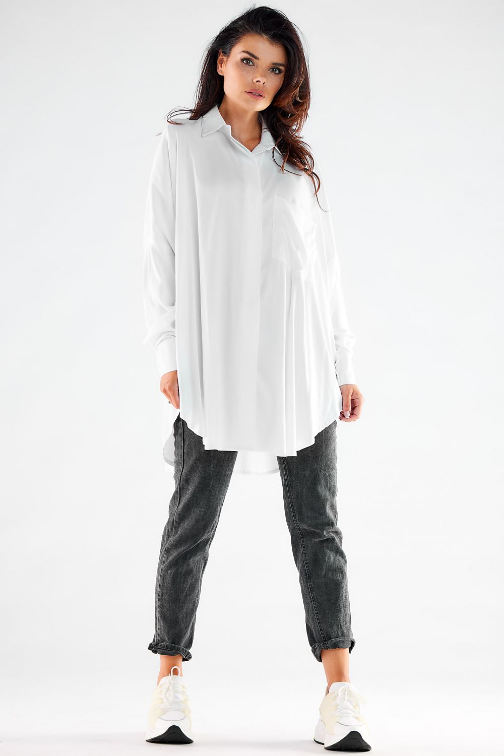  Camicia a manica lunga  model 173909 awama 