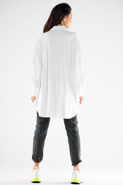  Camicia a manica lunga  model 173909 awama 