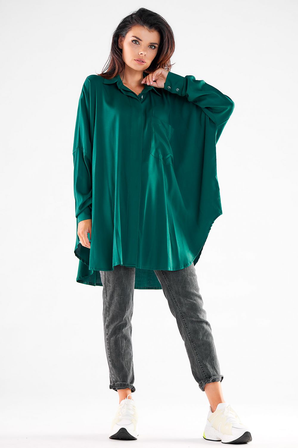  Camicia a manica lunga  model 173910 awama 