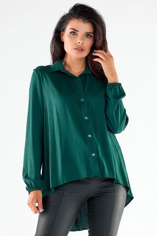  Camicia a manica lunga  model 173914 awama 