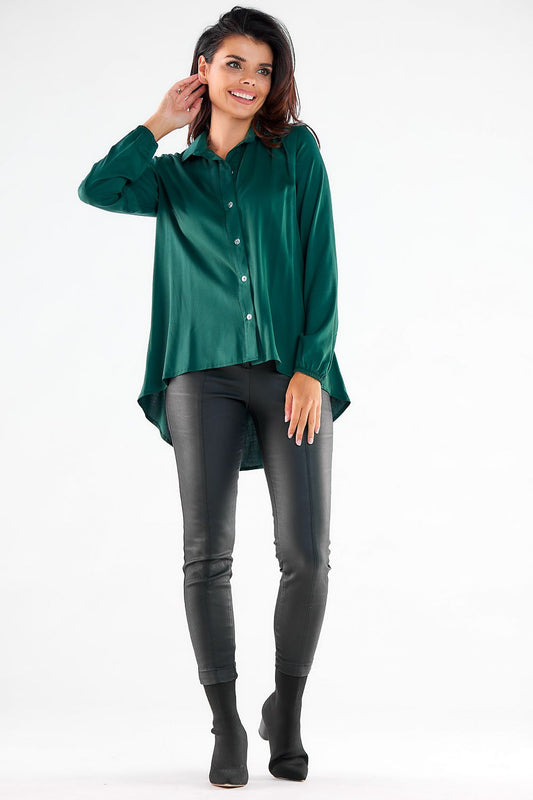  Camicia a manica lunga  model 173914 awama 