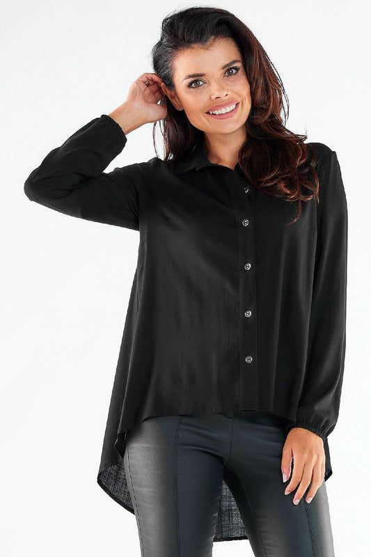  Camicia a manica lunga  model 173915 awama 