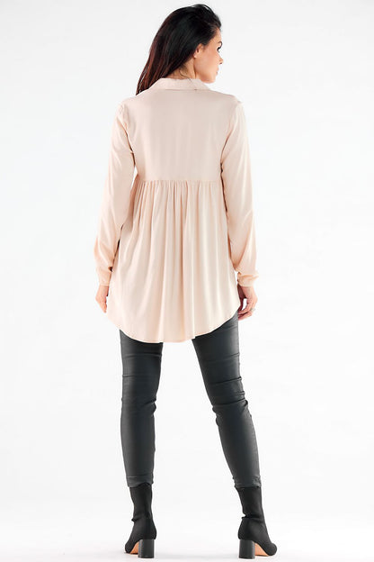  Camicia a manica lunga  model 173916 awama 