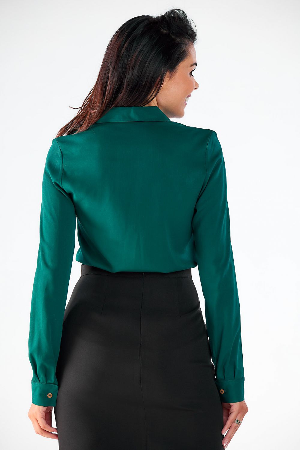  Camicia a manica lunga  model 173918 awama 