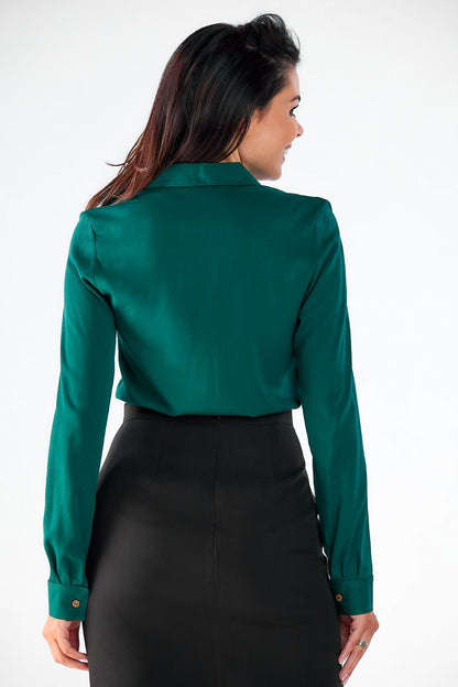  Camicia a manica lunga  model 173918 awama 