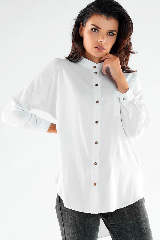  Camicia a manica lunga  model 173921 awama 
