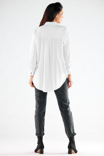  Camicia a manica lunga  model 173921 awama 