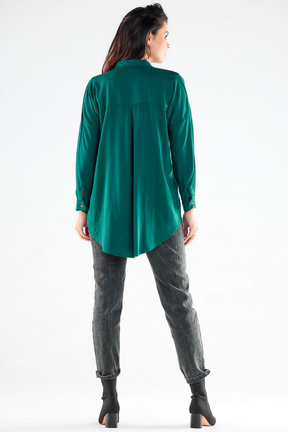  Camicia a manica lunga  model 173922 awama 