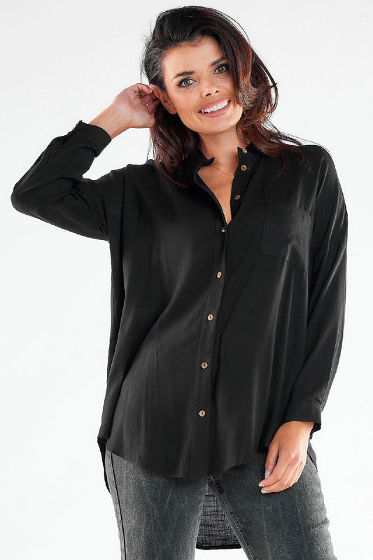  Camicia a manica lunga  model 173923 awama 