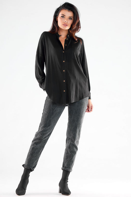  Camicia a manica lunga  model 173923 awama 