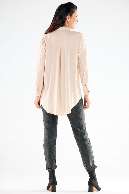  Camicia a manica lunga  model 173924 awama 
