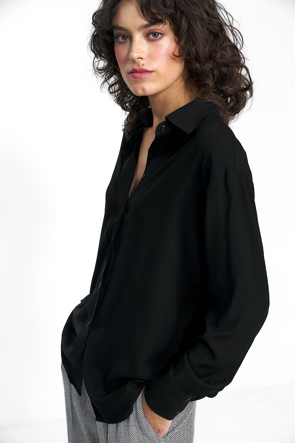  Camicia a manica lunga  model 184603 Nife 
