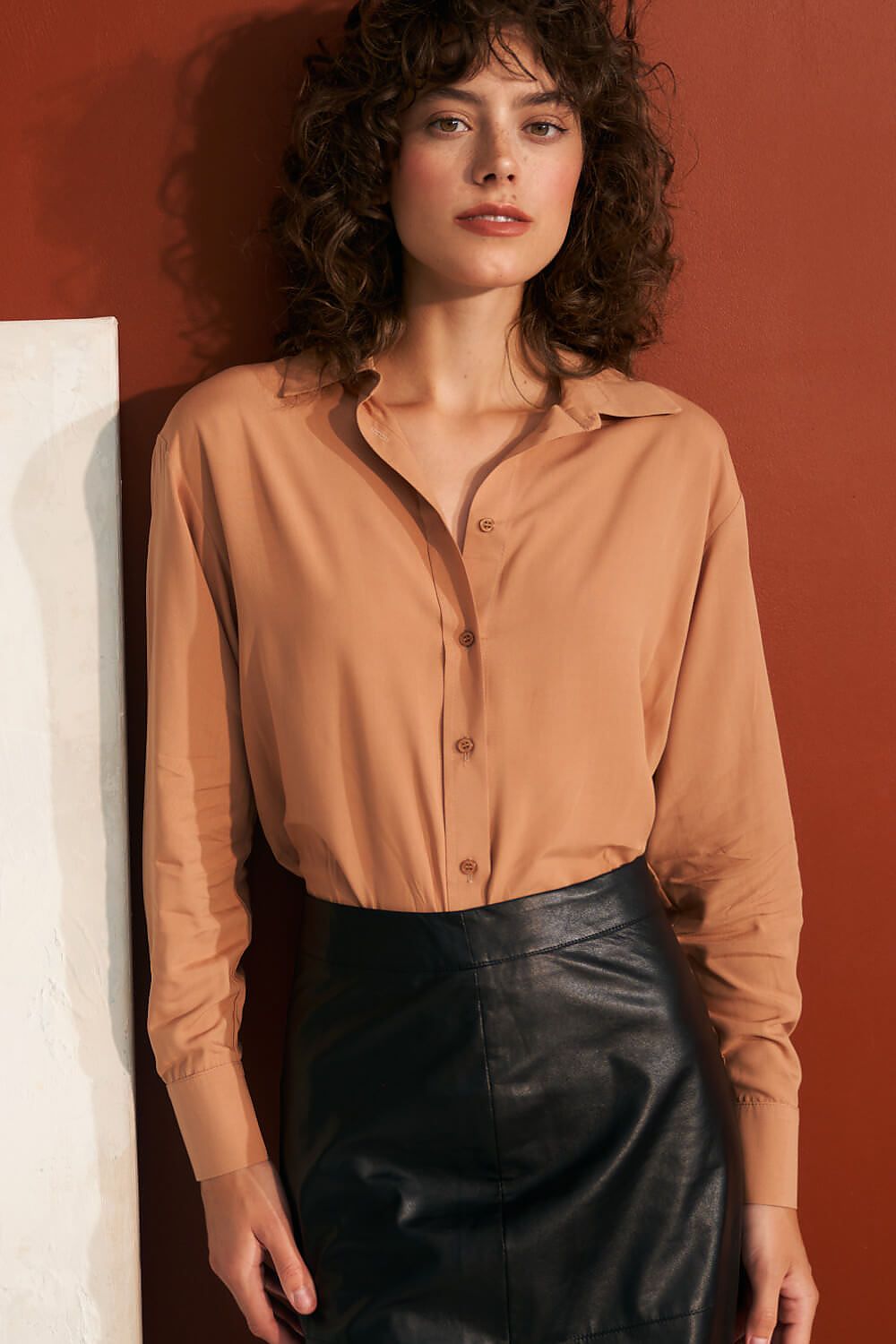  Camicia a manica lunga  model 184605 Nife 