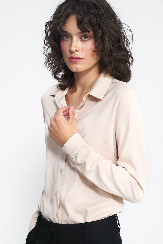  Camicia a manica lunga  model 184609 Nife 