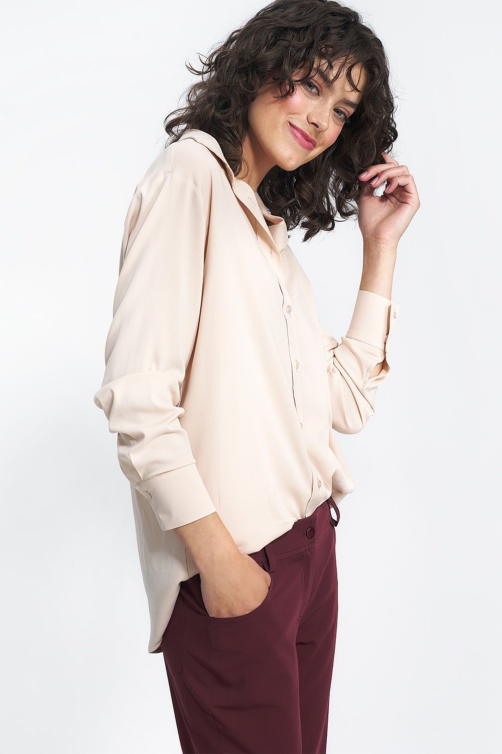 Camicia a manica lunga  model 185201 Nife 