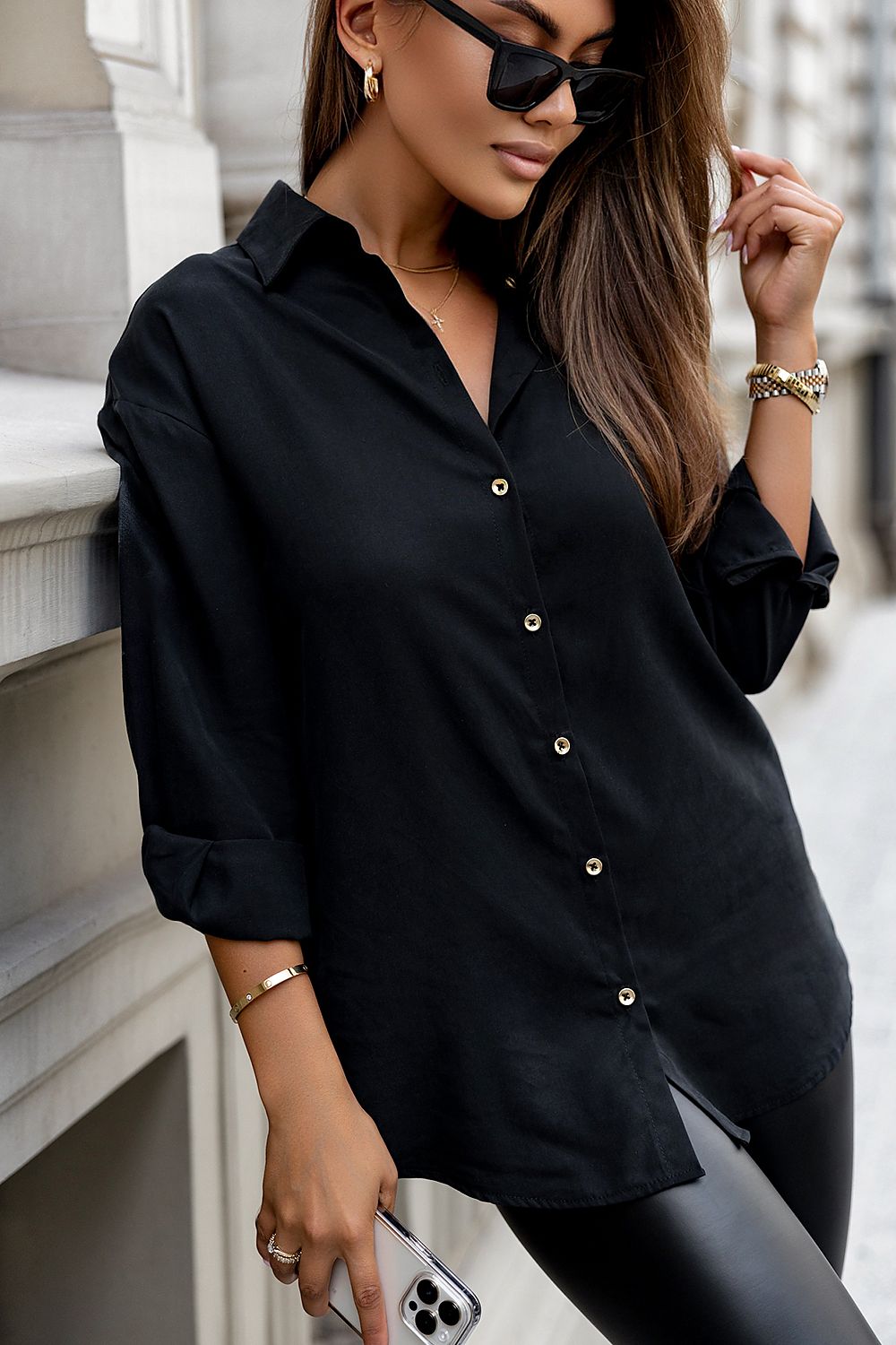  Camicia a manica lunga  model 186388 IVON 