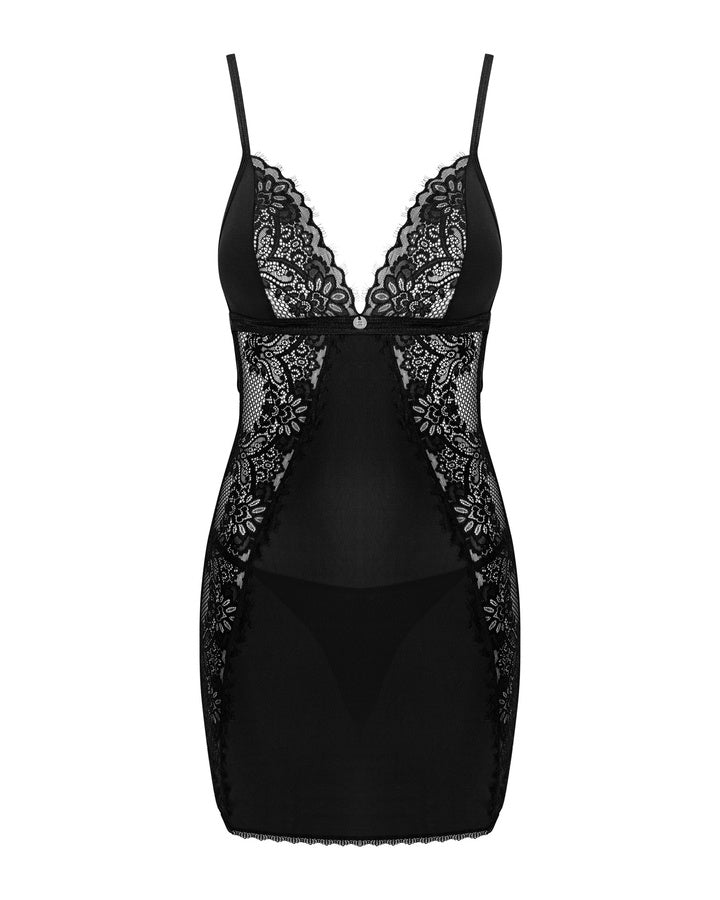 Completo Lingerie Sexy Babydoll in Pizzo Obsessive