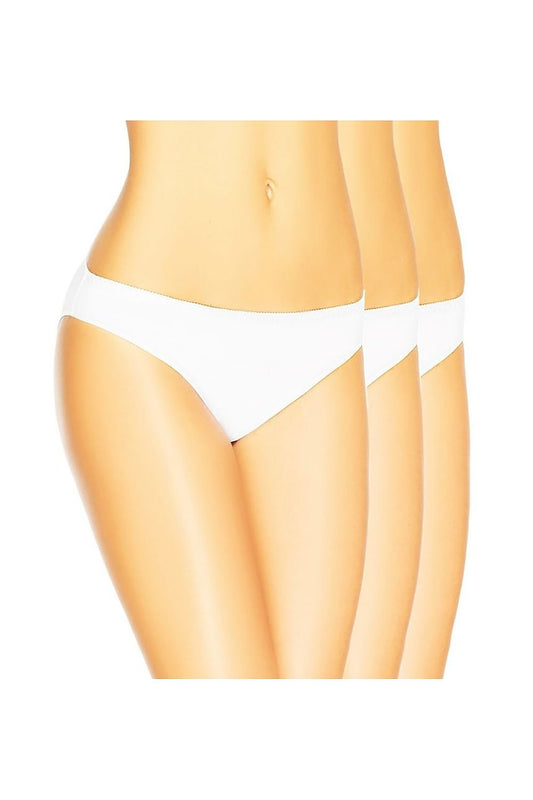 Confezione da 3 slip in bambù bianchi, mostra il set 183558 Teyli 