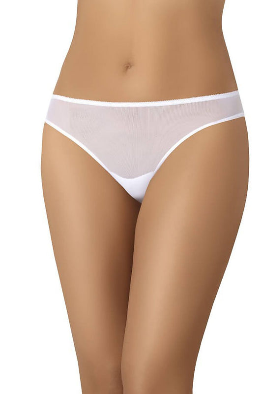 Set da 3 slip classici trasparenti Teyli 182893 in rete, vista frontale